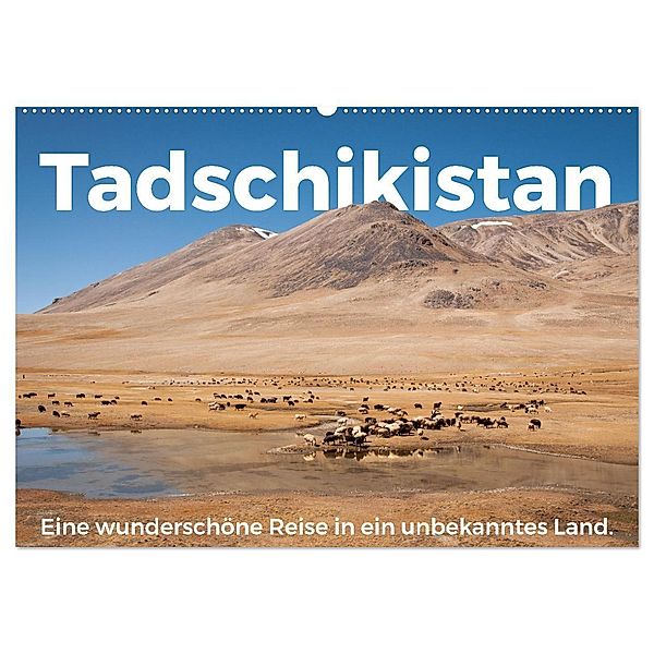 Tadschikistan - Eine wunderschöne Reise in ein unbekanntes Land. (Wandkalender 2024 DIN A2 quer), CALVENDO Monatskalender, M. Scott