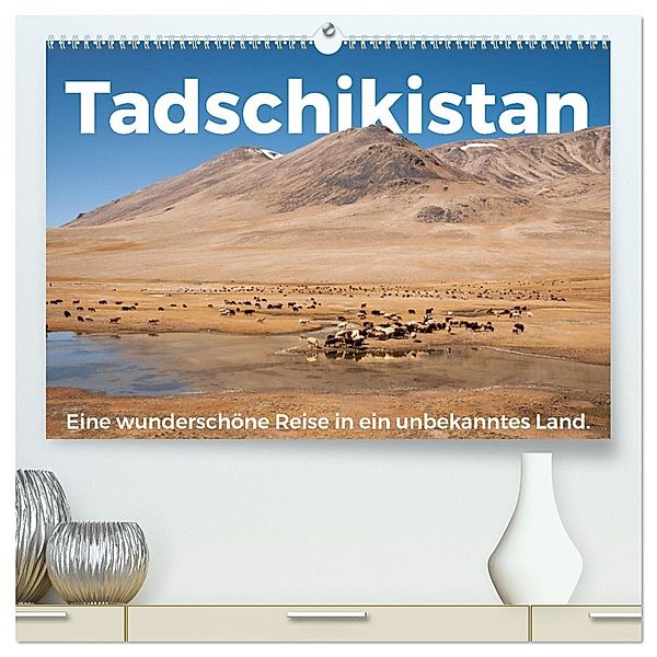 Tadschikistan - Eine wunderschöne Reise in ein unbekanntes Land. (hochwertiger Premium Wandkalender 2025 DIN A2 quer), Kunstdruck in Hochglanz, Calvendo, M. Scott