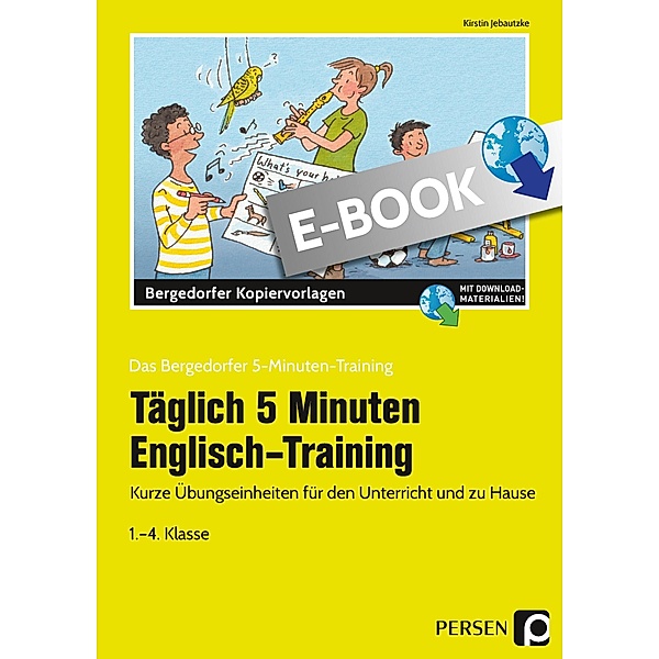 Täglich 5 Minuten Englisch-Training / Das Bergedorfer 5-Minuten-Training, Kirstin Jebautzke