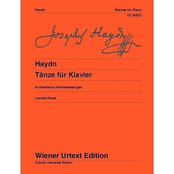 Tänze, Joseph Haydn