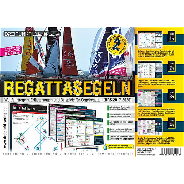 Tafel-Set Regattasegeln, 2 Info-Tafeln, Michael Schulze