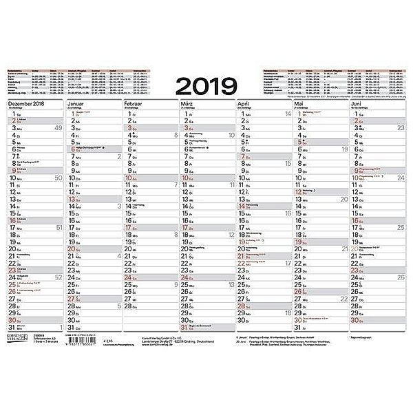 Tafelkalender 2019