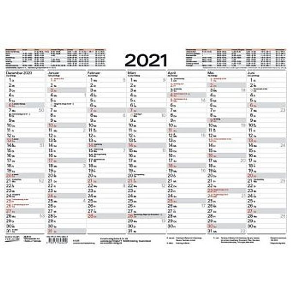 Tafelkalender A4 2021