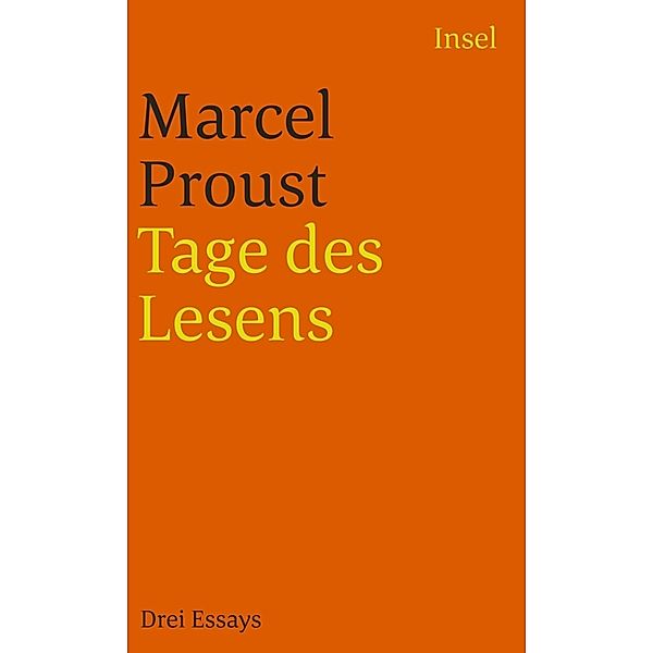 Tage des Lesens, Marcel Proust