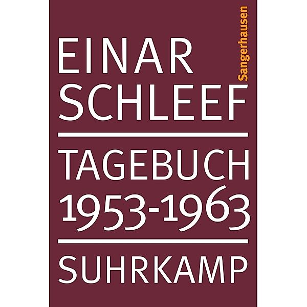 Tagebuch 1953-1963, Einar Schleef