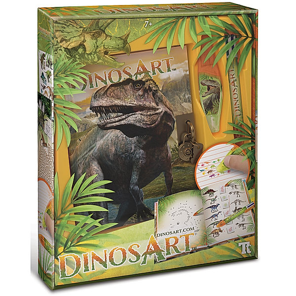 Dinos Art Tagebuch DINOSART mit Zubehör