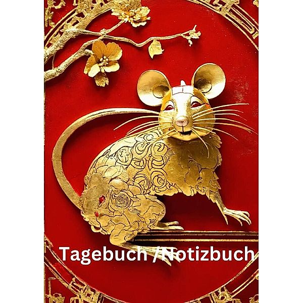 Tagebuch / Notizbuch  Chinesische Tierkreis Ratte, Willi Meinecke