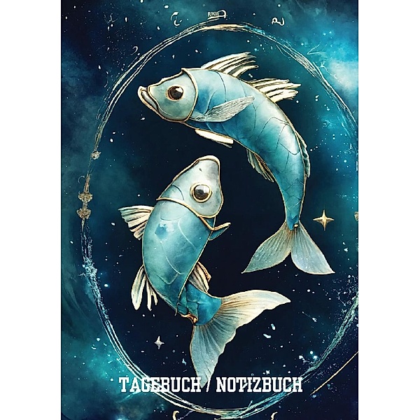 Tagebuch / Notizbuch Sternzeichen  Fisch, Willi Meinecke