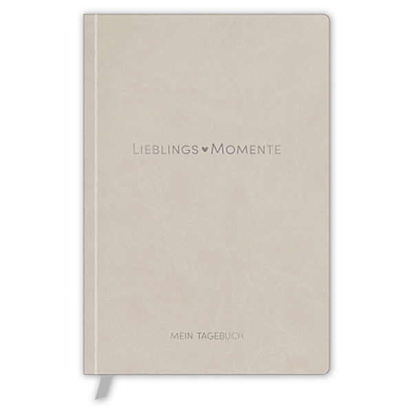 Tagebuch Soft touch taupe Lieblings-Momente