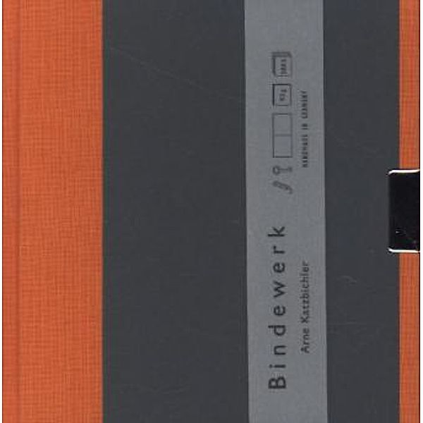 Tagebuch TRUE COLOURS orange/grau