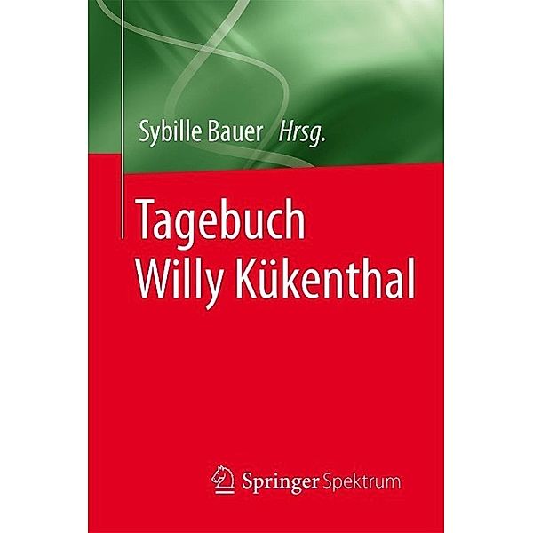 Tagebuch Willy Kükenthal