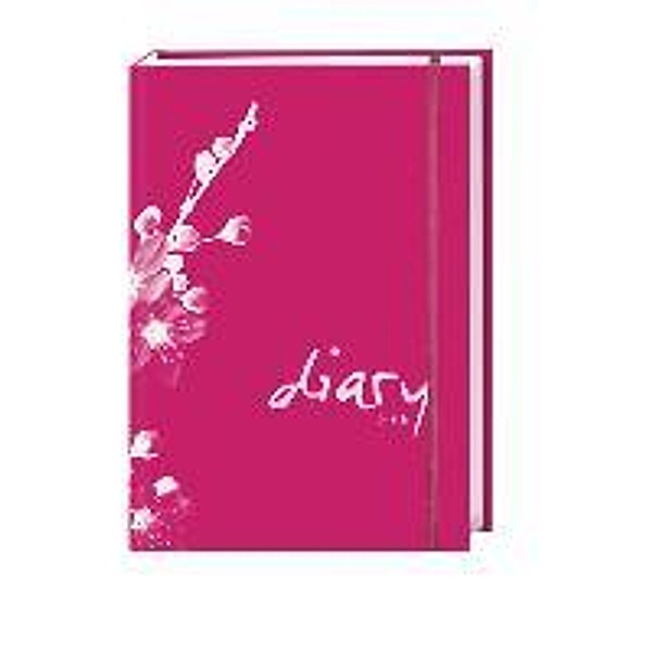 Tages-Agenda A6, modern pink 2015