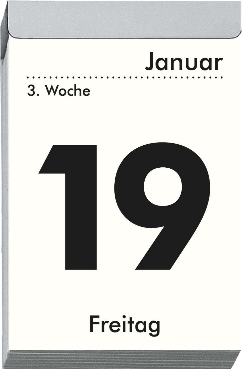 Tagesabreißkalender L 2024 6,6x9,9 - Kalender bei Weltbild.de