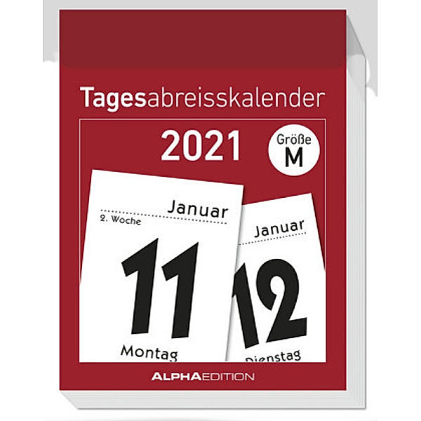 Tagesabreißkalender M 2021