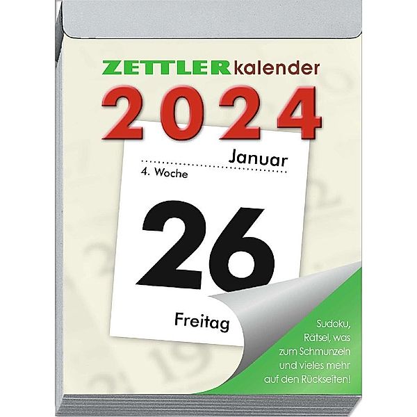 Tagesabreisskalender XL 2024 8,2x10,7