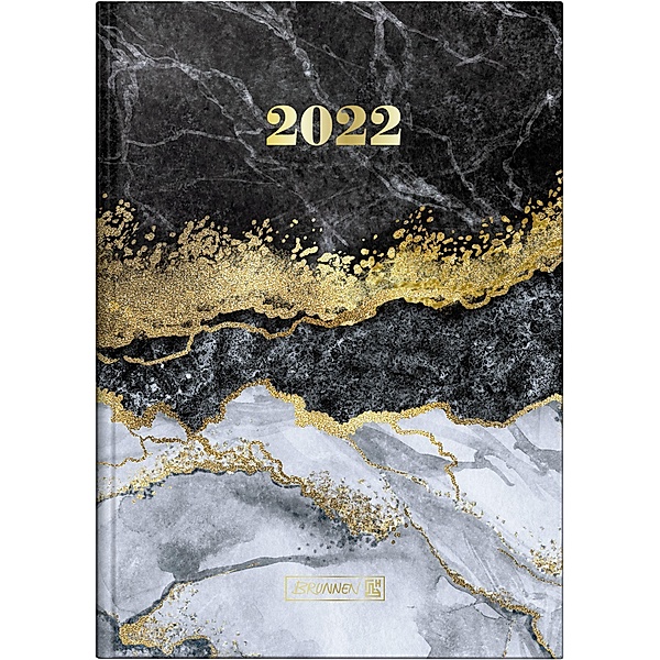Tageskalender Marble Modell 795 2022, Grafik-Einband