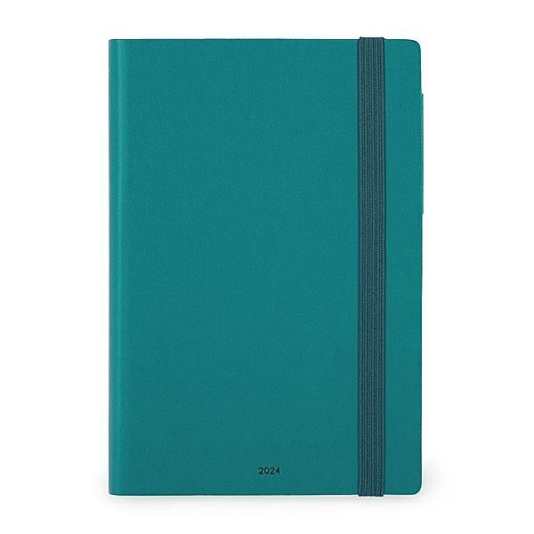 Tageskalender Medium - 2024 - Medium Daily Diary - 12M - Green