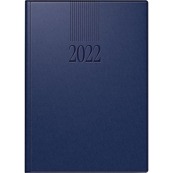 Tageskalender Modell ROMA 1 2022, dunkelblau
