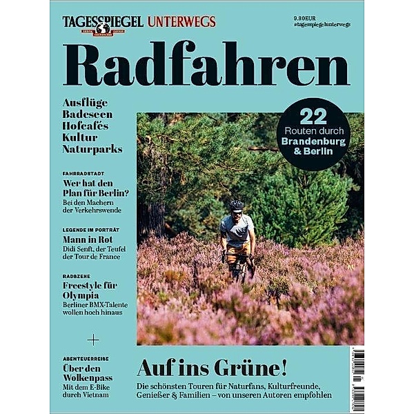 Tagesspiegel Radfahren, 22 Routen durch Brandenburg & Berlin, Verlag Der Tagesspiegel GmbH