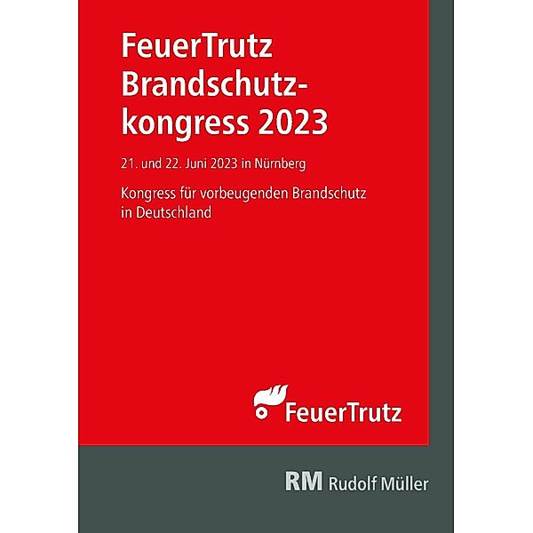 Tagungsband FeuerTrutz Brandschutzkongress 2023 - E-Book (PDF)