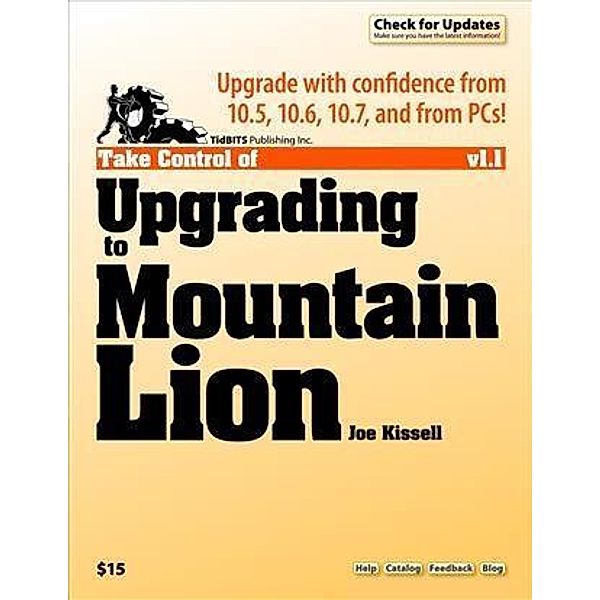 Take Control of Upgrading to Mountain Lion, Joe Kissell