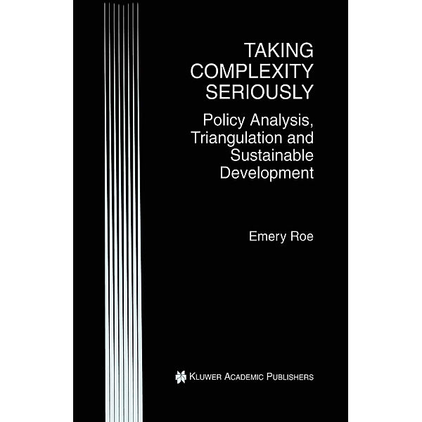 Taking Complexity Seriously, Emery Roe