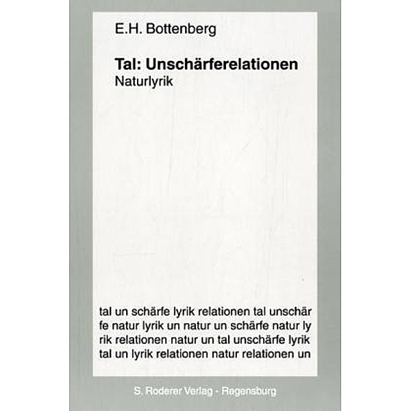 Tal: Unschärferelationen, Ernst Bottenberg