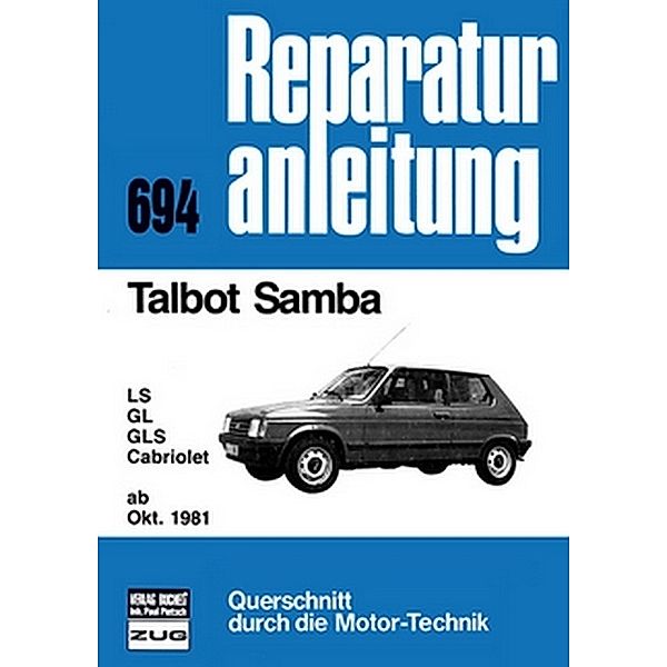 Talbot Samba   ab Oktober 1981