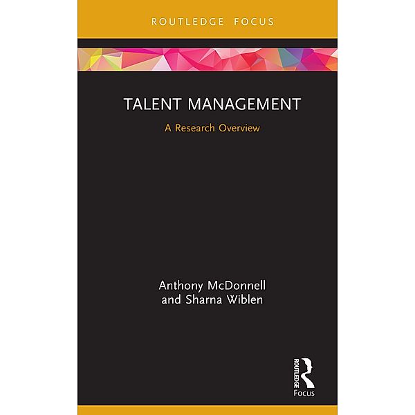 Talent Management, Anthony Mcdonnell, Sharna Wiblen