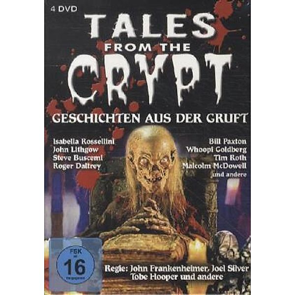 Tales From The Crypt, 4 DVDs