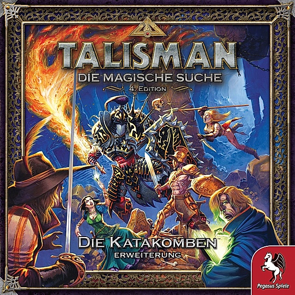 Talisman - Die Magische Suche, 4. Edition - Die Katakomben (Spiel-Zubehör)