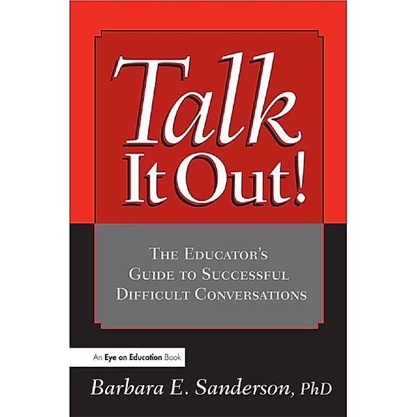 Talk It Out!, Barbara Sanderson