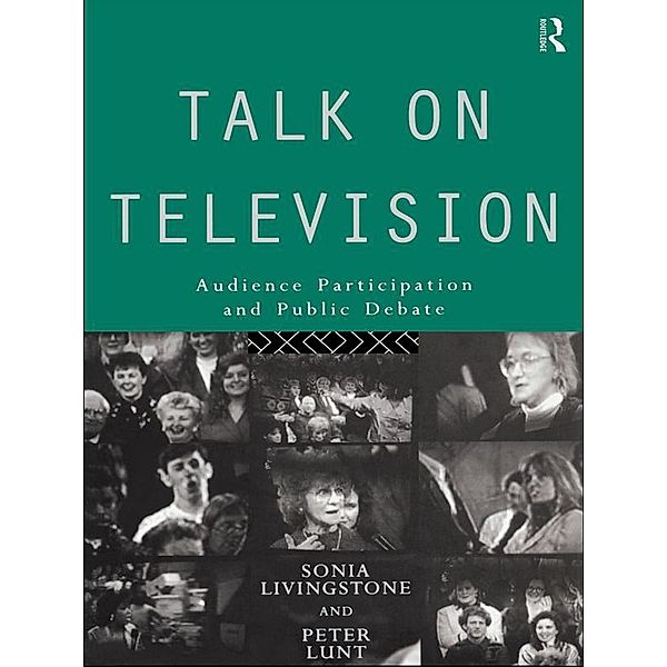 Talk on Television, Sonia Livingstone, Peter Lunt