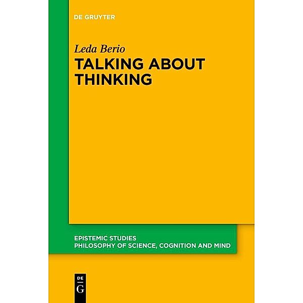 Talking About Thinking, Leda Berio