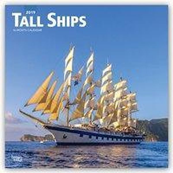 Tall Ships - Segelschiffe 2019 - 18-Monatskalender