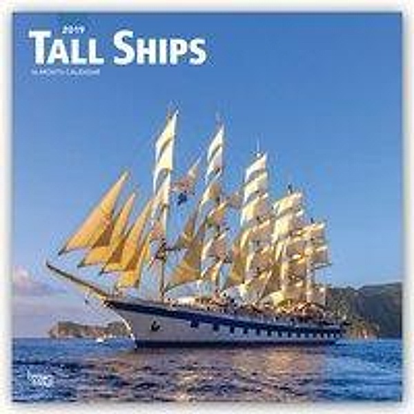 Tall Ships - Segelschiffe 2019 - 18-Monatskalender