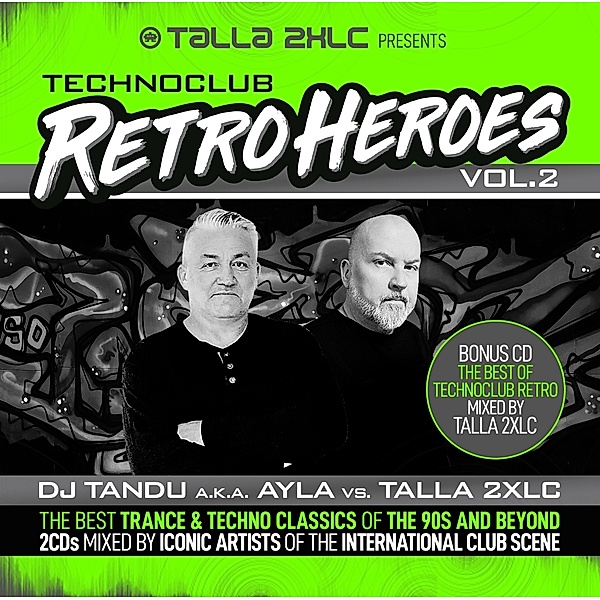 Talla 2xlc Presents Techno Club Retroheroes Vol. 2, Diverse Interpreten
