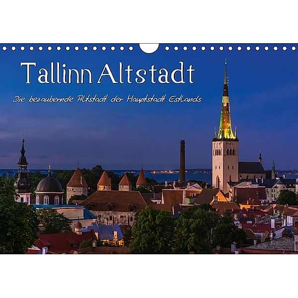 Tallinn Altstadt (Wandkalender 2018 DIN A4 quer), Marcel Wenk