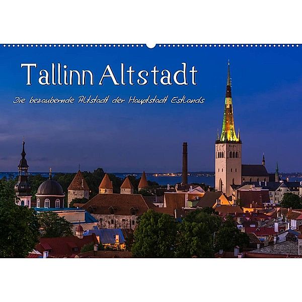 Tallinn Altstadt (Wandkalender 2023 DIN A2 quer), Marcel Wenk