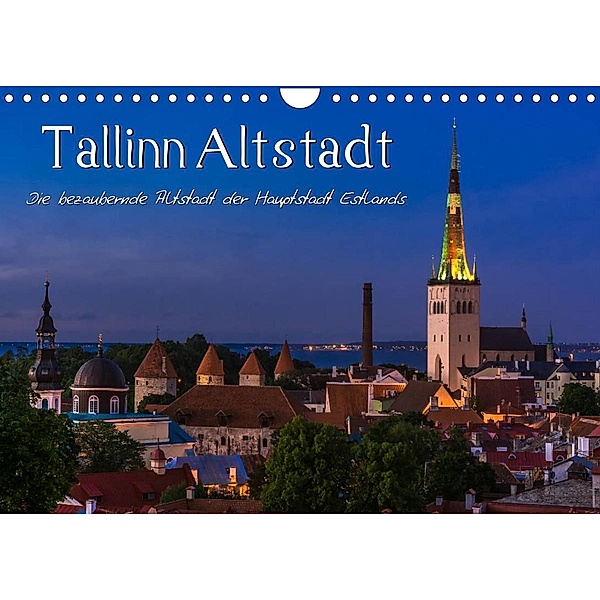 Tallinn Altstadt (Wandkalender 2023 DIN A4 quer), Marcel Wenk