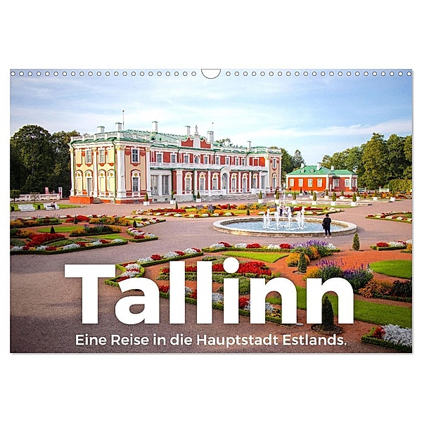 Tallinn - Eine Reise in die Hauptstadt Estlands. (Wandkalender 2024 DIN A3 quer), CALVENDO Monatskalender, M. Scott