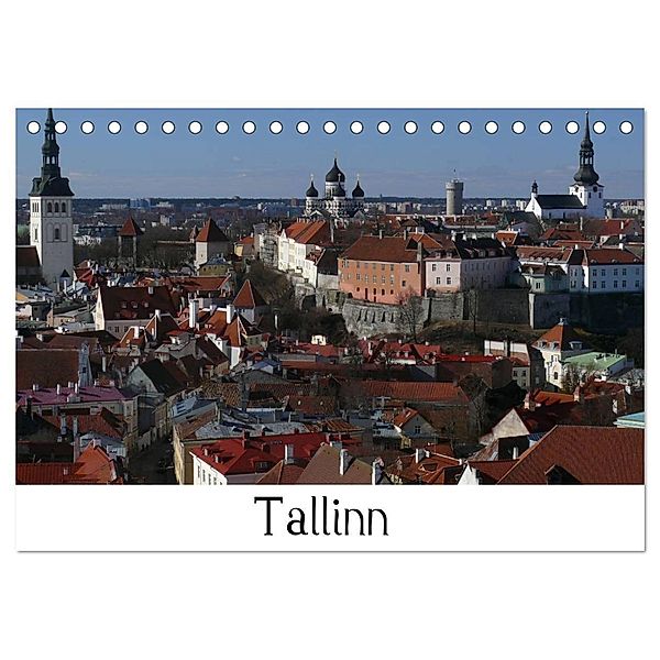 Tallinn (Tischkalender 2024 DIN A5 quer), CALVENDO Monatskalender, Lucy M. Laube