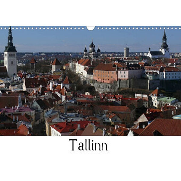 Tallinn (Wandkalender 2022 DIN A3 quer), Lucy M. Laube