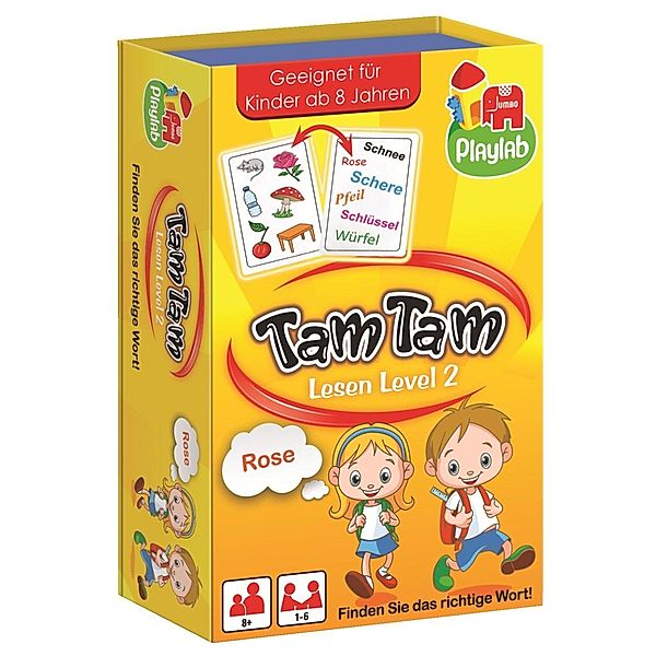 Tam Tam, Lesen Level 2 (Kinderspiel)