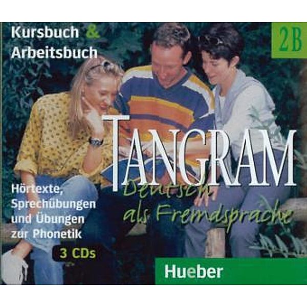 Tangram, 4 Bde.: Bd.2B 3 Audio-CDs zum Kursbuch und Arbeitsbuch