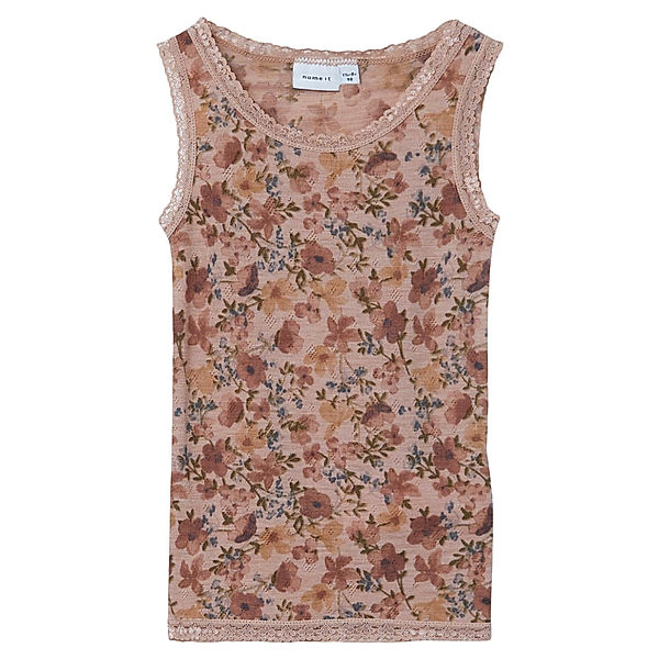 name it Tank-Top NMFWANG WOOL FLOWERS in roebuck