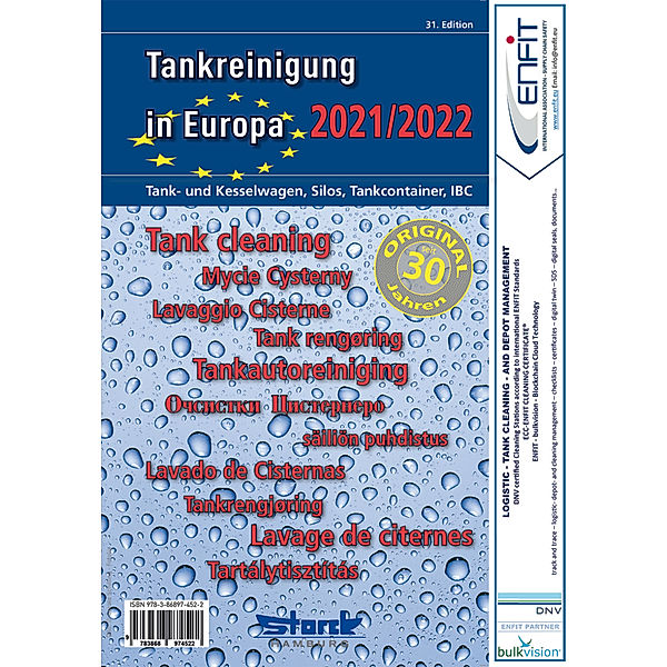 Tankreinigung in Europa 2021/2022, ecomed-Storck GmbH