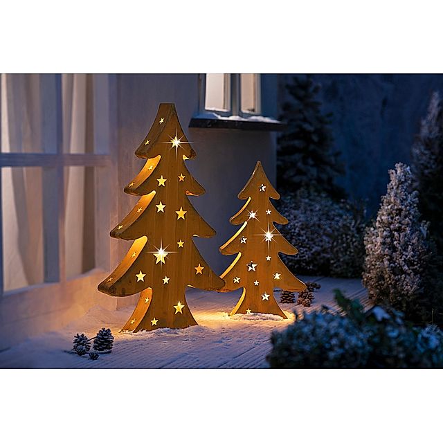 Tannenbaum mit LED-Lichterkette Größe: 40 cm | Weltbild.de