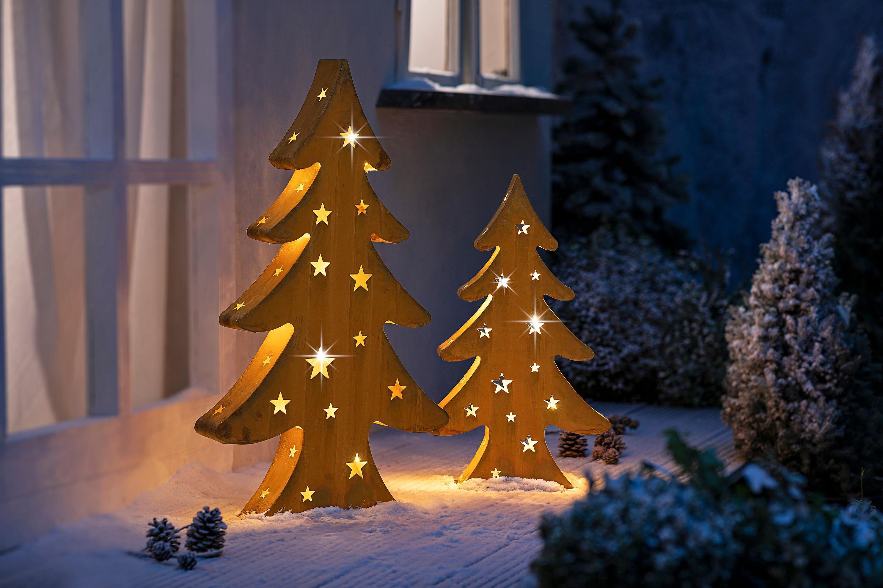 Tannenbaum mit LED-Lichterkette Größe: 40 cm | Weltbild.at