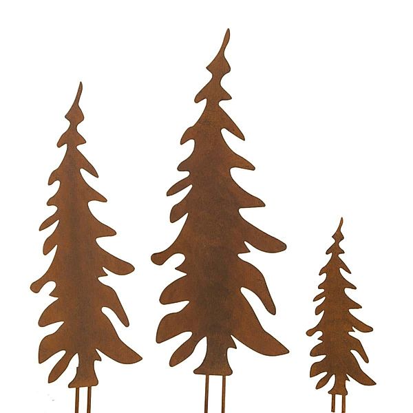 Tannenbaum-Stecker-Set, 3-teilig